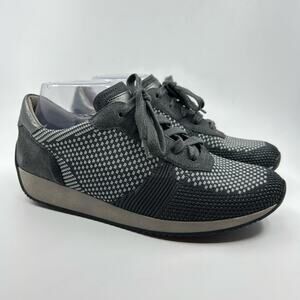 Ara Fusion Lilly Low Top Lace Up Womens Sneakers Shoes Gray/White US 6.5 Sporty